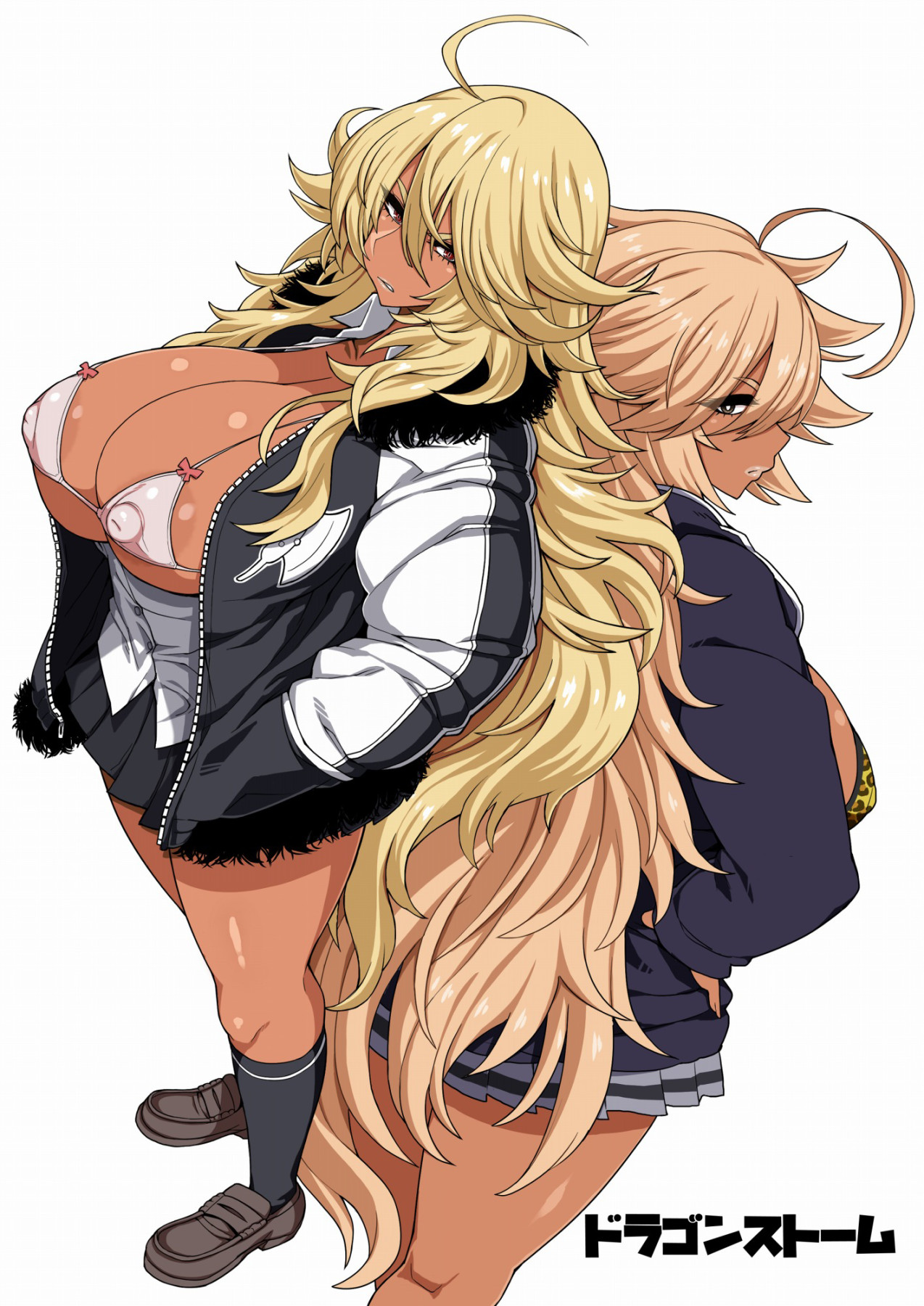 Hentai Manga Comic-Two Brown Yannkee Gals-Read-26